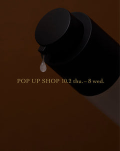 10月2日より渋谷ヒカリエ1F ShinQsにてPOP-UPを開催